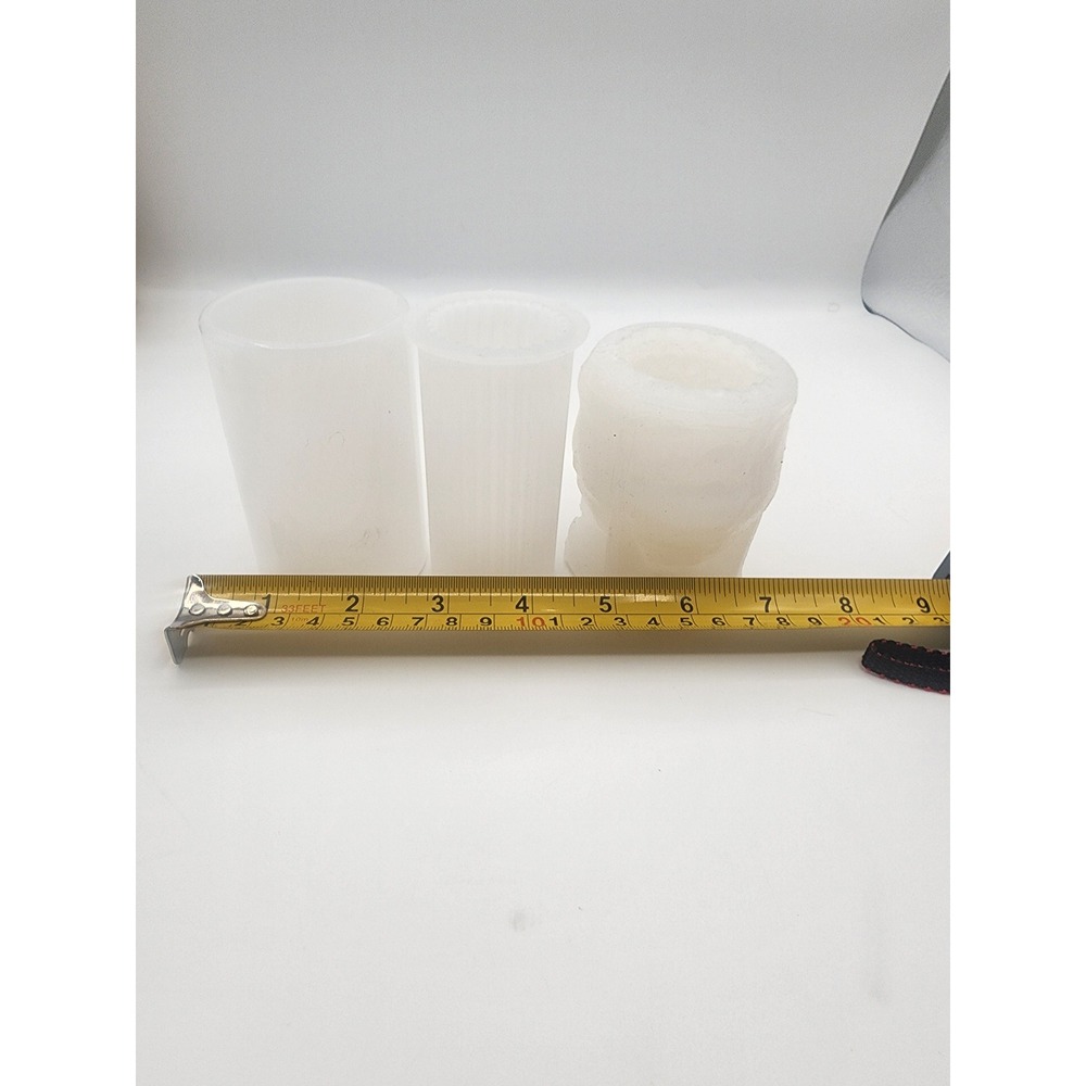 Beeswax Candle Making Kit Silicone Molds Wicks Dye Flakes Hobby Set OS - Picture 3 of 9